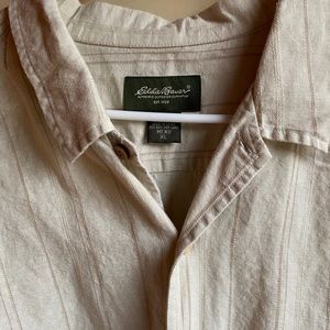 Men’s Linen Short Sleeve Eddie Bauer Shirt